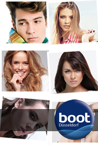 Models oder Messe Hostessen boot Messe buchen